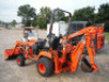 Kubota BX23MLB MFWD Tractor, s/n 68987: Loader, Backhoe Attachment, Meter Shows 601 hrs - 4