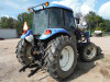 New Holland TD80D Tractor, s/n HJDM4531 (Salvage): BushHog 4045 Loader, Burned - 3