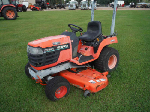 Kubota BX2200 MFWD Tractor, s/n 5H316: Belly Mower, Meter Shows 1138 hrs