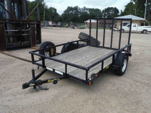 2014 Big Tex 35SA Trailer, s/n 16VAX1017E3A10021: S/A, Bumper-pull, Landscaping Tailgate (Owned by Alabama Power)