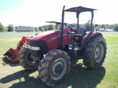 Case JX95 MFWD Tractor, s/n HFJ042102