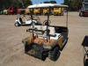 EZGo Textron Electric Golf Cart, s/n 261132 (Salvage): 3-wheel, w/ Charger, Needs Batteries - 3