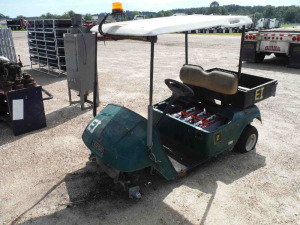 EZGo Electric Golf Cart, s/n G100-1284260 (Salvage): No Charger