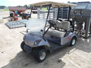 Yamaha Electric Golf Cart, s/n JW9-011777 (Salvage): No Charger