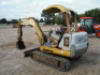 Daewoo SL035 Mini Excavator, s/n 0091: Canopy, Rubber Tracks, Blade - 4