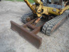 Daewoo SL035 Mini Excavator, s/n 0091: Canopy, Rubber Tracks, Blade - 6