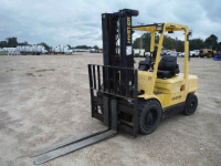 Hyster H65XM Pneumatic Forklift, s/n H177B31614Y: Diesel, 5000 lb. Cap., Meter Shows 415 hrs (Owned by Alabama Power)