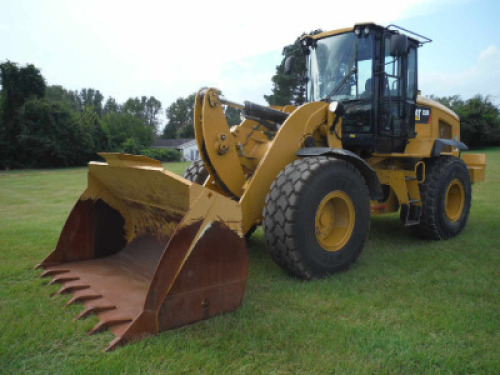 2012 Cat 938K Rubber-tired Loader, s/n SWL00933: Encl. Cab, GP Bkt., 20.5R25 Tires, Meter Shows 17603 hrs