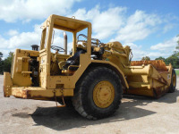 1979 Cat 621B Motor Scraper, s/n 45P2423: Canopy, 29.5-29 Tires, Meter Shows 12814 hrs