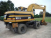 2000 Cat M318 Rubber-tired Excavator, s/n 8AL02650: C/A, Heat, Aux. Hydraulics, Outriggers, Meter Shows 18744 hrs - 3