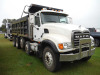 2007 Mack CV713 Quad-axle Dump Truck, s/n 1M2AG11C97M054930: 10-sp., Ox Bodies 17' 15-17 yard Bed, Odometer Shows 461K mi. - 2