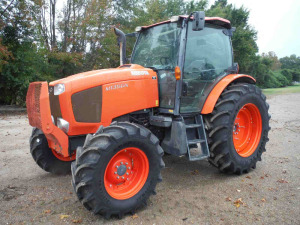 2016 Kubota M135GXDTCF MFWD Tractor, s/n 53486: Cab, Auto Power Shift 24x24, Engine Issues - Won't Run, Meter Shows 5360 hrs