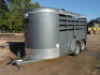 CM Trailers 14' Cattle Trailer, s/n 49TSB1420H1022742: Model CMS6630-1400235, Bumper-pull, T/A, 2 3500 lb. Axles