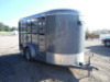 CM Trailers 14' Cattle Trailer, s/n 49TSB1420H1022742: Model CMS6630-1400235, Bumper-pull, T/A, 2 3500 lb. Axles - 2