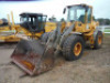 2004 Volvo L60E Rubber-tired Loader, s/n 60194: Loader w/ Bkt. & Forks, Meter Shows 10527 hrs