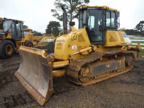 2013 Komatsu D61EX-23 Dozer, s/n 30133: Encl. Cab, Rear Ripper, Meter Shows 4962 hrs