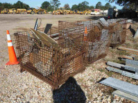 Lot of Misc. Steel and (3) Baskets of Misc. Metals