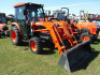 Kioti DK40SE MFWD Tractor, s/n MH1500152: C/A, Kioti KL401 Loader w/Bkt., Meter Shows 663 hrs - 2