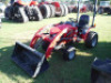 Mahindra eMax 22 MFWD Tractor, s/n 00773: Rollbar, 20hp, Diesel, PTO, Loader, Rear Lift Arms, Meter Shows 166 hrs