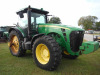 John Deere 8270R MFWD Tractor, s/n RW8270R001727: Encl. Cab, Front Weights, Rear Duals, Meter Shows 16301 hrs - 2