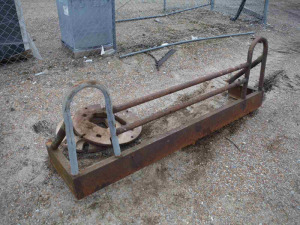 Lot of (2) Counterweights & IH Bumper