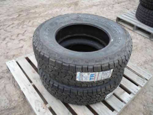 (2) Cooper 235/75R17 Tires