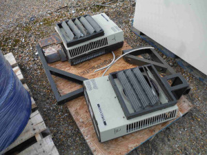 (2) Elec. Shop Heaters