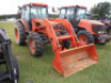 Kubota M9000 MFWD Tractor, s/n 66375: C/A, Shuttle Shift, Kubota LA1251 Loader w/ Bkt., Meter Shows 2056 hrs - 2