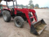 2015 Mahindra 5570 MFWD Tractor, s/n P70FY1676 (Salvage): Burned - 2