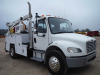 2010 Freightliner M2-106 Service Truck, s/n 1FVACWDT7ADAS2436: Cummins Eng., Auto, 6000 Series Maintainer Crane w/ Wired Remote, Ingersoll Rand Air Compressor, 3 Hose Reels, Covered Bed, Outriggers, Odometer Shows 68K mi. - 2