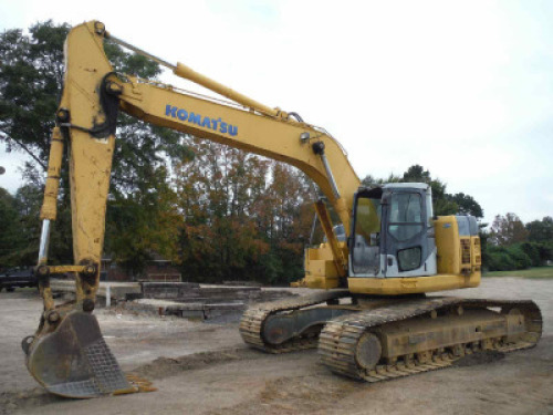 2006 Komatsu PC308USLC-3 Excavator, s/n 30031: Meter Shows 7404 hrs