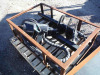 Unused 2021 Mower King Auger Attachment w/ Bit for Skid Steer