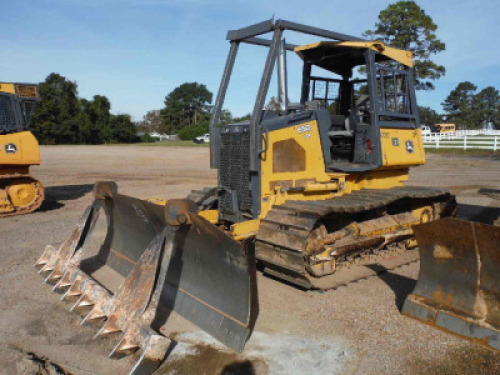 2011 John Deere 650J LGP Dozer, s/n 1T0650JXTB0199640: Rake, Good UC, Meter Shows 10775 hrs