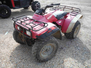 1996 Honda Fourtrax 300 4WD ATV, s/n 478TE1407TA821683 (No Title - $50 MS Trauma Care Fee Charged to Buyer)