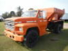 1990 Ford F750 Spreader Truck, s/n 1FDMF70H2LVA34211: 5-sp., Fontaine Spreader Body, Odometer Shows 56K mi. (Owned by MDOT)