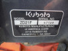 Kubota ZD21 Zero-turn Mower, s/n 47729: 60" Cut, Diesel, Meter Shows 1177 hrs - 13