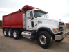 2004 Mack Granite CV713 Tri-axle Dump Truck, s/n 1M2AG11C94M008798: Mack 10-sp., Ox Bodies 16' 21-yard Round Bottom Bed, Odometer Shows 609K mi. - 17