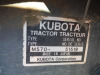 Kubota M5700 MFWD Tractor, s/n 51519: C/A, LA1002 Loader w/ Bkt., Meter Shows 1086 hrs - 18