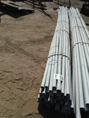 Approx 50 pcs of 1-1/2"x20' Non-metallic Electrical Conduit: Above Ground