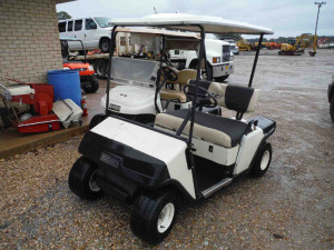 EZGo Electric Golf Cart, s/n 790134 (No Title): 36-volt, w/ Charger