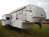 2007 Keystone Montana 3485SA Fifth Wheel Camper, s/n 4YDF3482374704160: Arctic Insulation Pkg., Alum. Frame, 2 Roof ACs, 1 Ceiling Fan, Microwave, 3-burner Stove, 4 Super Slides, Fireplace, Large Shower, Corian Countertops, Couch w/ Pull Out Bed, Queen Si - 2