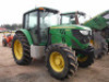 2015 John Deere 6115M MFWD Tractor, s/n 1L06115MFH828396: Cab, Meter Shows 4656 hrs - 2