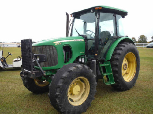 John Deere 6115D MFWD Tractor, s/n 020618: C/A, 5315 hrs