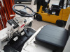 Nissan CPH02A25V Forklift, s/n CPH02-903878: 189 Triple Stage Mast, Side Shift, LP Gas, Cushion Tire, Meter Shows 8929 hrs - 5
