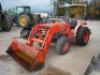 Kubota L3430 MFWD Tractor, s/n 33343: LA723 Loader w/ Bkt., Hydrostatic, Meter Shows 5968 hrs