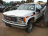 2000 GMC Sierra C3500 4WD Truck, s/n 1GTGC33R4YF474846 (Inoperable): Wrecked, Crew Cab