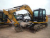 2018 Cat 307E2 Midi Excavator, s/n KC901054: Encl. Cab, Blade, 24" Bkt., Aux. Valves, Metal Tracks, Meter Shows 1179 hrs