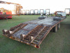 Shopbuilt Trailer (No Title - Bill of Sale Only): 24' Deck, 5' Dovetail, Manual Ramps, Front Winch, Tool Box, T/A - 3