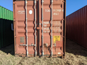 40' Shipping Container, s/n TCKU9139894: ID 42030