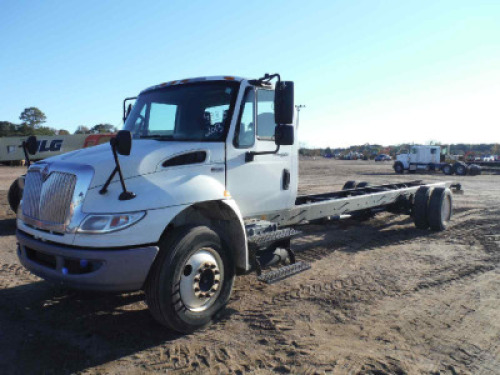 2013 International 4300 Cab & Chassis, s/n 1HTMMAAL0DH419562: Auto, Odometer Shows 289K mi.